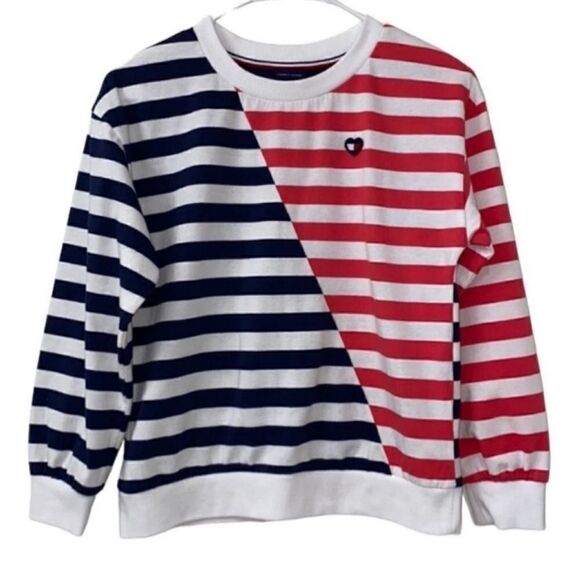 Kids Tommy Hilfiger Stripe Sweater(Size Large 12/14) - Picture 1 of 4